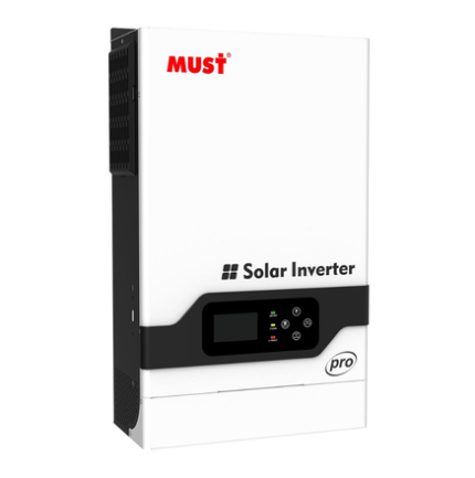 MUST PV18-6048 PRO II Hybrid Solar Inverter 6kW 48V | Pure Sine Wave | MPPT | Off-Grid/Grid-Tie Support (inverter only)