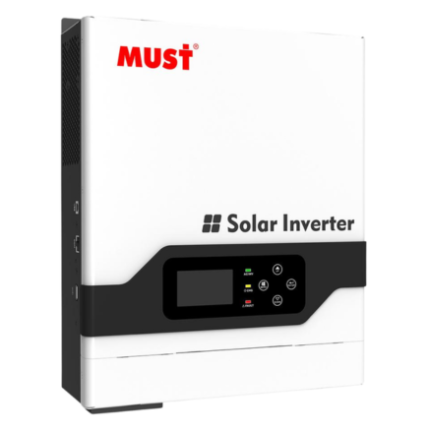 MUST PV18‑1012 VPM II Hybrid Solar Inverter 1kW 12V Pure Sine Wave | MPPT | UPS Function | LCD + Wi‑Fi Monitoring (inverter only)