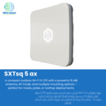 Mikrotik SXTsq 5 ax WiFi 6 Outdoor CPE (SXTsq-5axD) Wireless Bridge | 16 dBi Integrated Antenna | Gigabit Ethernet | Passive PoE - Image 4