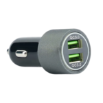JBQ 36W Dual USB port 3.0 Quick Charging Fast Car Charger [CC-736] - Image 2