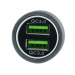 JBQ 36W Dual USB port 3.0 Quick Charging Fast Car Charger [CC-736] - Image 3