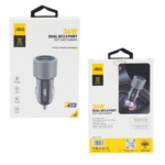 JBQ 36W Dual USB port 3.0 Quick Charging Fast Car Charger [CC-736] - Image 7