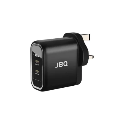 JBQ PD Dual Port Fast Charger – HC-740 - 40W (Type-C/PD/40W)