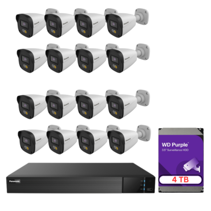 Panasonic 16 Channel CCTV Security Surveillance NVR Kit (Bundle #5)