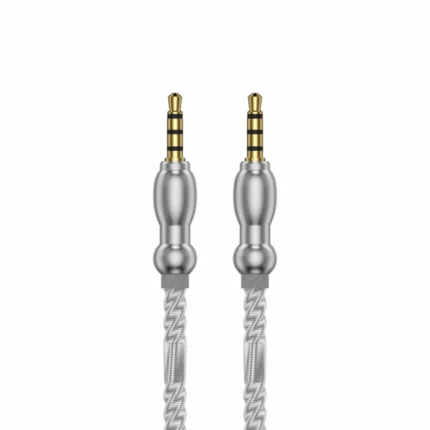 JBQ Spring 3.5mm to 3.5mm Aux Cable – Premium Audio Connector (1m) AX-11