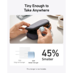 Anker MagGo Wireless Charging Station (3-in-1, Foldable Pad) and Anker Nano Charger (20W) Black | [B25M8P11] - Image 8