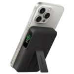 Anker MagGo Wireless Power Bank 10000mAh (Qi2 Magnetic, 15W Fast Charging, Smart Display, Built-in Stand) – Black - Image 5