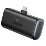 Anker Nano Power Bank, Mini Portable Charger with Built-In Foldable USB-C Connector, 5,000mAh Battery Pack