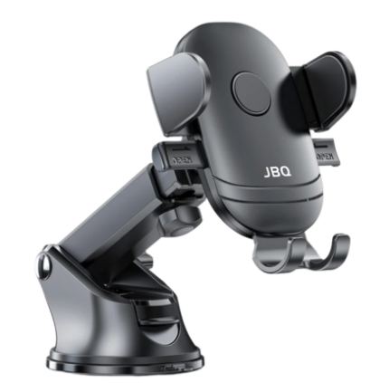 JBQ 2-in-1 Semi-Automatic Car Holder | Air Outlet Chuck | Strong Grip | Adjustable Rotation [HLC-38]