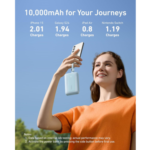 Anker Zolo Power Bank 10,000mAh 30W Max Fast Portable Charger with Built-in USB-C and MFi Certified Lightning Cable - Image 5