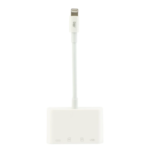 JBQ Multifunction 4 in 1 Adapter Lightning to Lightning + USB 3.0 Standard + SD + TF Card Reader [LA-40] - Image 3