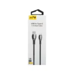 JBQ USB Data Cable – 3.1A Fast Charging DT-02 1.5M (Lightning) - Image 3