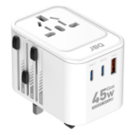 JBQ 45W GaN PD + QC3.0 Super Fast Travel Universal Adapter [UT-401W] - Image 2