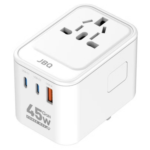 JBQ 45W GaN PD + QC3.0 Super Fast Travel Universal Adapter [UT-401W] - Image 3