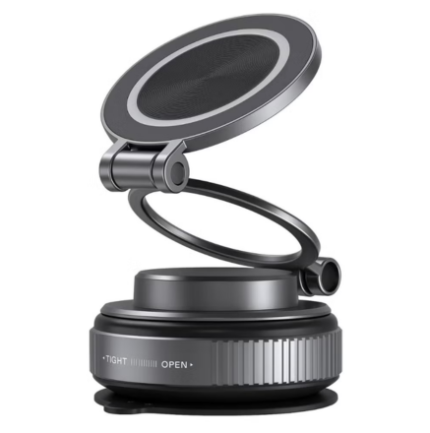 JBQ Vacuum  Foldable  360° Rotating Car Mount Mobile Phone Magnetic Holder [N253412]