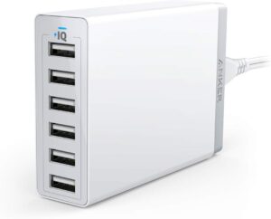 ANKER CHARGER STATION WHITE (130W,6 PORT GAN ) - Image 4