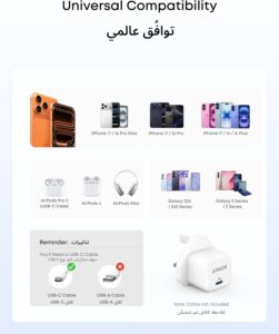 Anker Charger 20W  ZOLO - Image 4