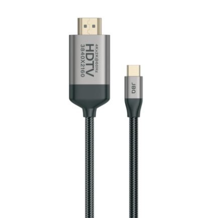 JBQ USB C to HDMI 4k Ultra HD Cable For Smooth Streaming [A428912]