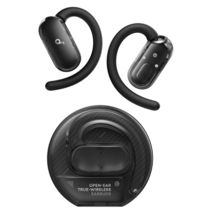 Soundcore V40i by Anker | Open-Ear Headphones | Crystal Clear Design | 4 Adjustable Positions for Every Ear Size