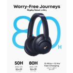 Soundcore by Anker Q30 Hybrid Active Noise Cancelling Headphones with Multiple Modes, Hi-Res Sound | Black - Image 5