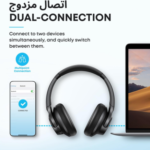 Soundcore by Anker Q20i Hybrid Active Noise Cancelling Wireless Over-Ear Bluetooth Headphones | 44H Long ANC Playtime, Hi-Res Audio, Big Bass - Image 7