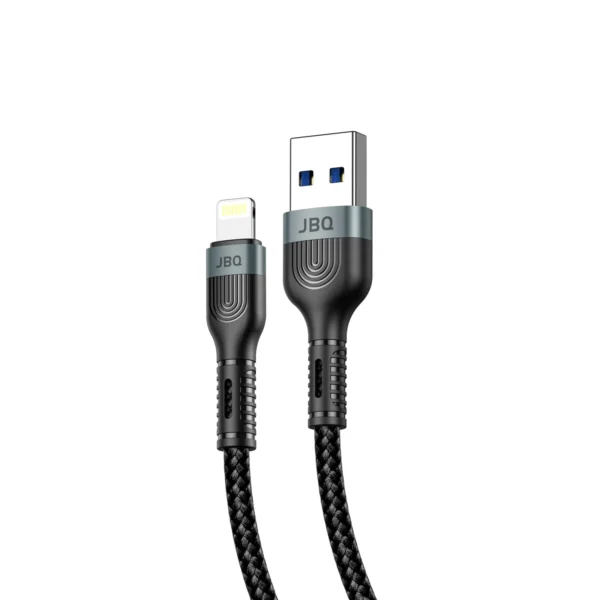 JBQ 3A Aluminum Alloy Data Cable – Charge & Sync CA-730 | IOS