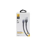 JBQ 3A Aluminum Alloy Data Cable – Charge & Sync CA-730 | Micro - Image 2