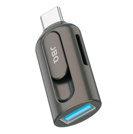 JBQ 2-in-1 USB-C OTG Adapter with TF Card Reader USB-C Devices [F336612]