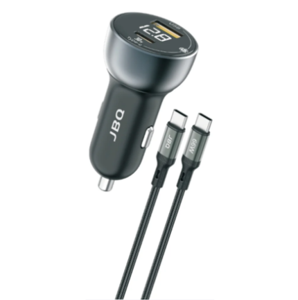 JBQ 30W PD 1 USB Port Fast Car Charger  Type C to C Cable [C150492]
