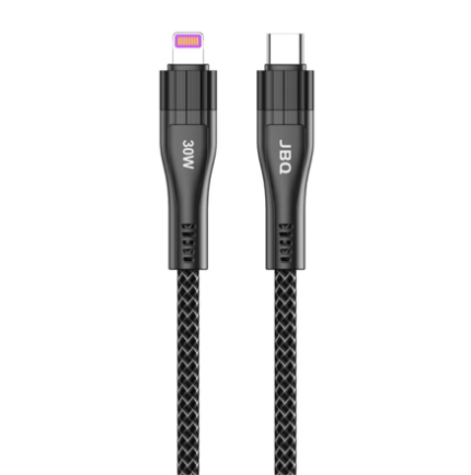 JBQ 30W Type C to Lightning Super Fast Charging Data transfer Cable 3M [CA-3010ci]