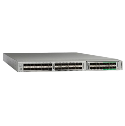 Cisco Nexus N5K-C5548UP-FA 48-Port Unified Fabric Network Switch | 10GbE | Low Latency | Data Center Grade| Dual Power Supply